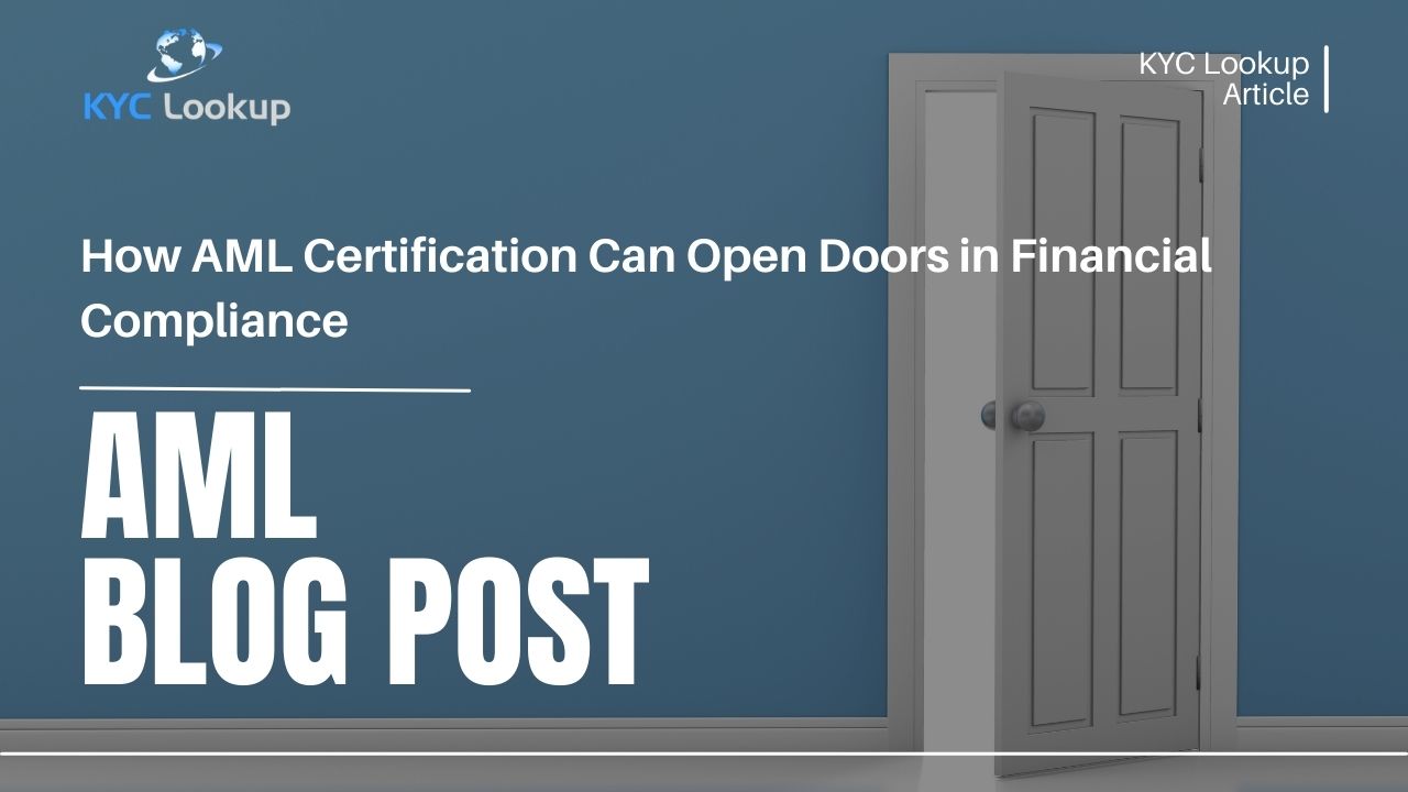 AML Certification Online