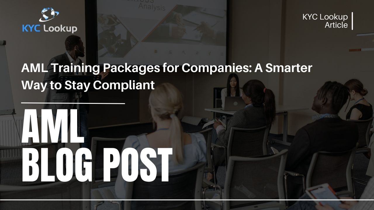Affordable AML Training Packages for Companies - KYC Lookup