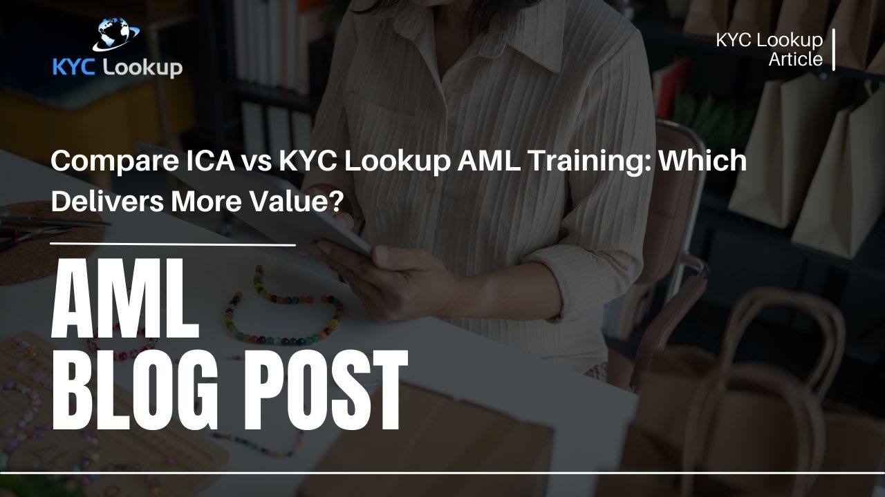 Compare ICA vs KYC Lookup AML Training Cost, Flexibility, and Value
