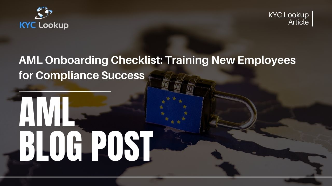 EU Anti-Money Laundering Online Courses Accredited AML Training with KYC Lookup