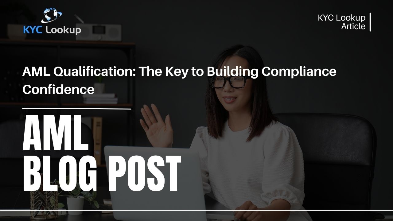 AML Qualification Accredited AML Training with KYC Lookup