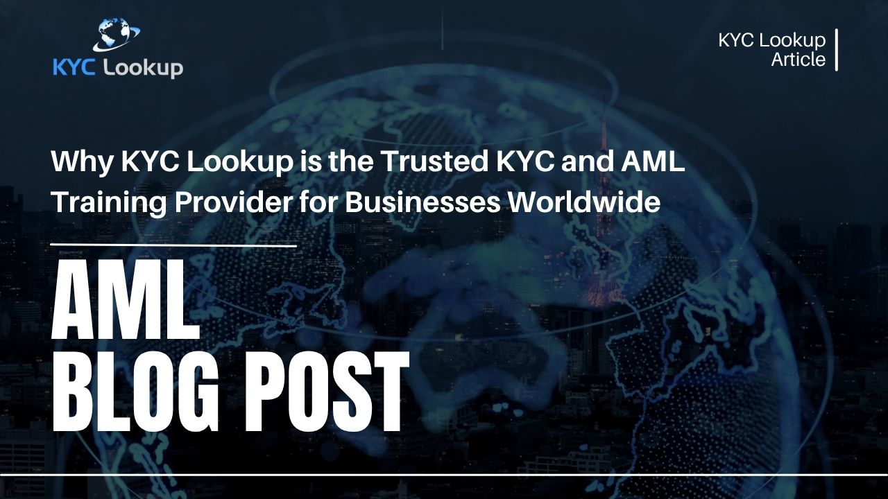 KYC and AML training provider - KYC Lookup
