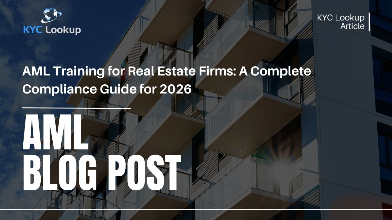 AML Training for Real Estate Firms - KYC Lookup