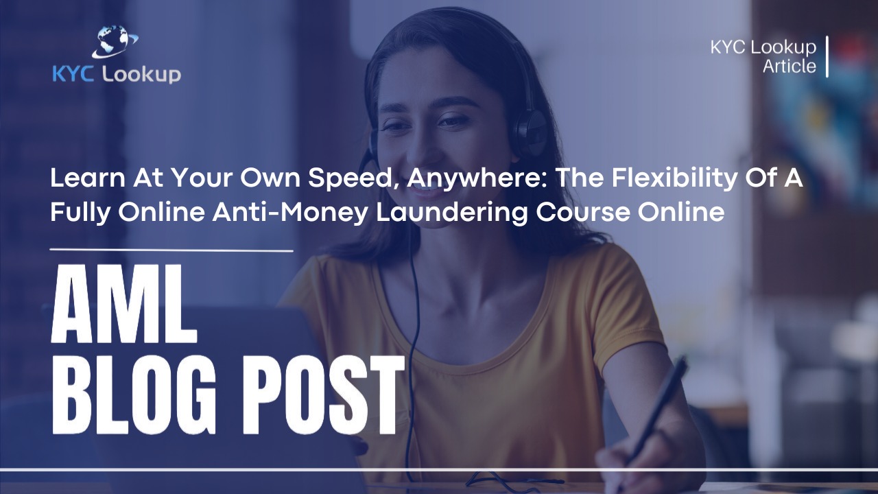Anti-Money Laundering Course Online