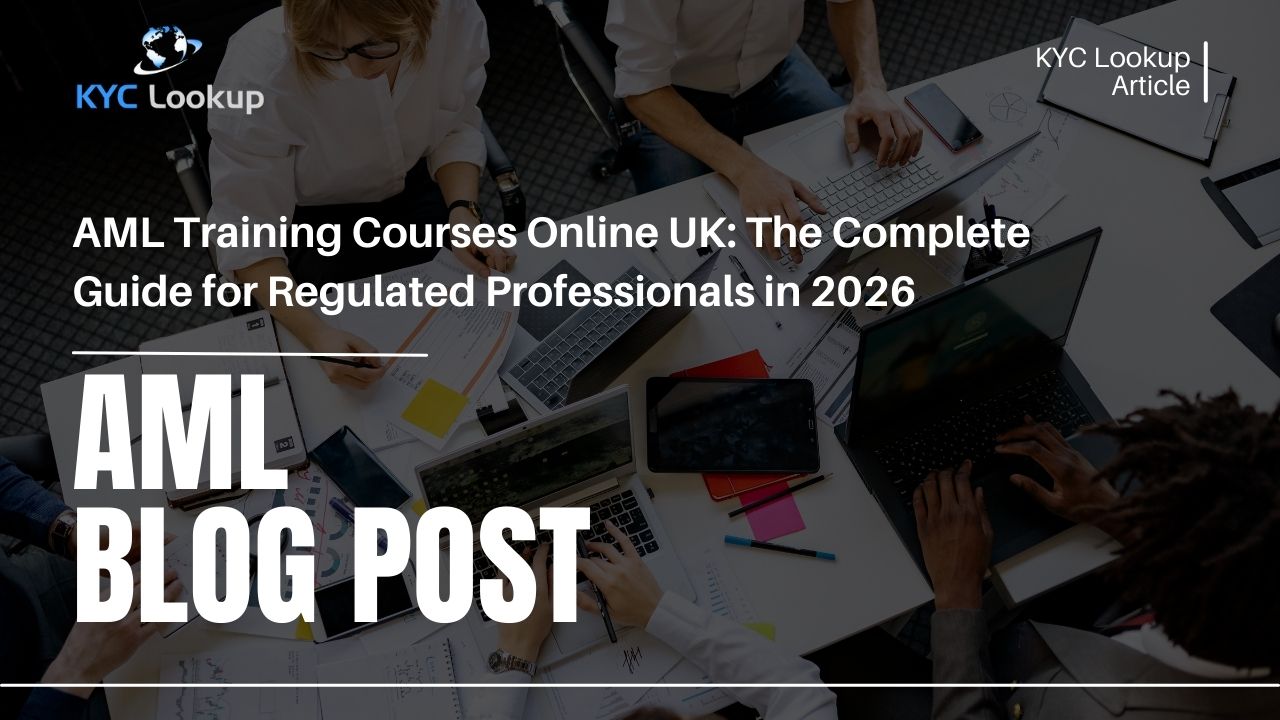 AML Training Courses Online UK The Complete Guide for Regulated Professionals in 2026 - KYC Lookup