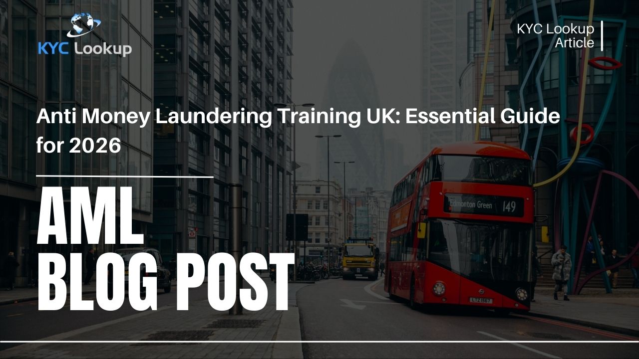 anti-money laundering training UK - KYC Lookup
