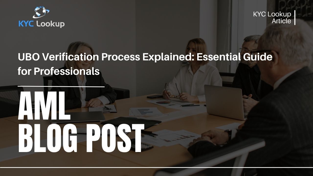 UBO Verification Process Explained - KYC Lookup