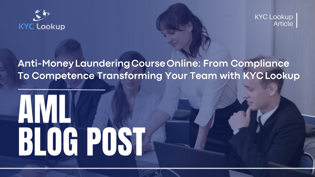 Anti-Money Laundering Course Online
