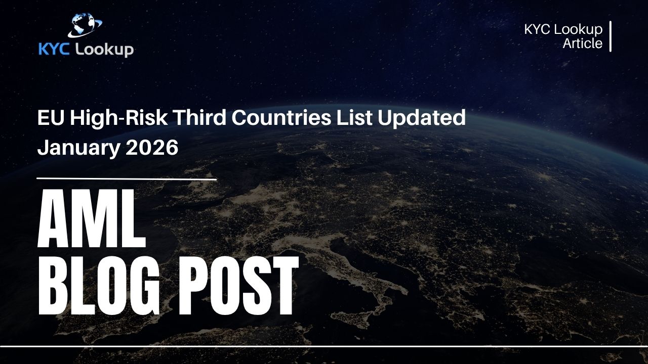 EU High Risk Third Countries List Updated January 2026