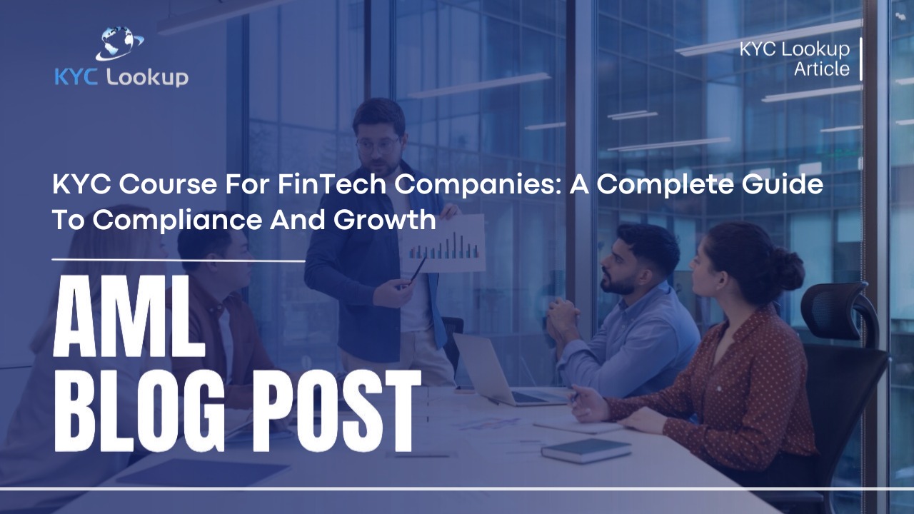 KYC Course For FinTech Companies