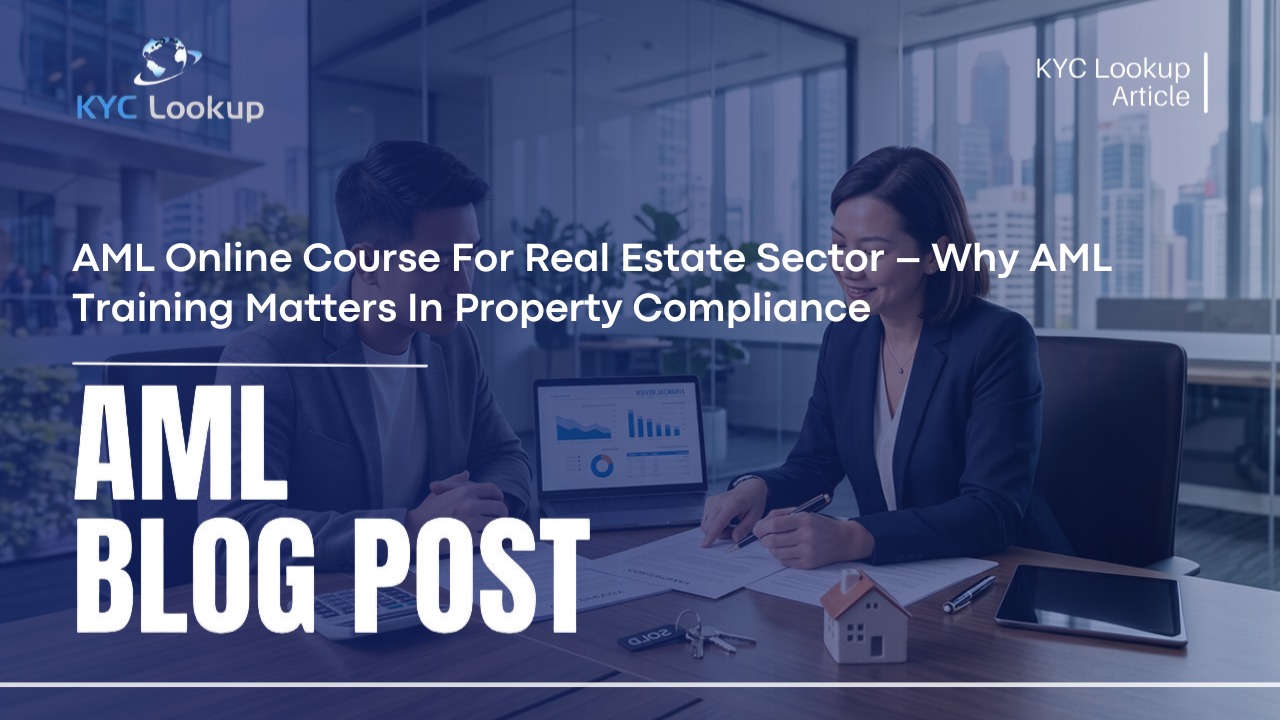 AML Online Course For Real Estate Sector