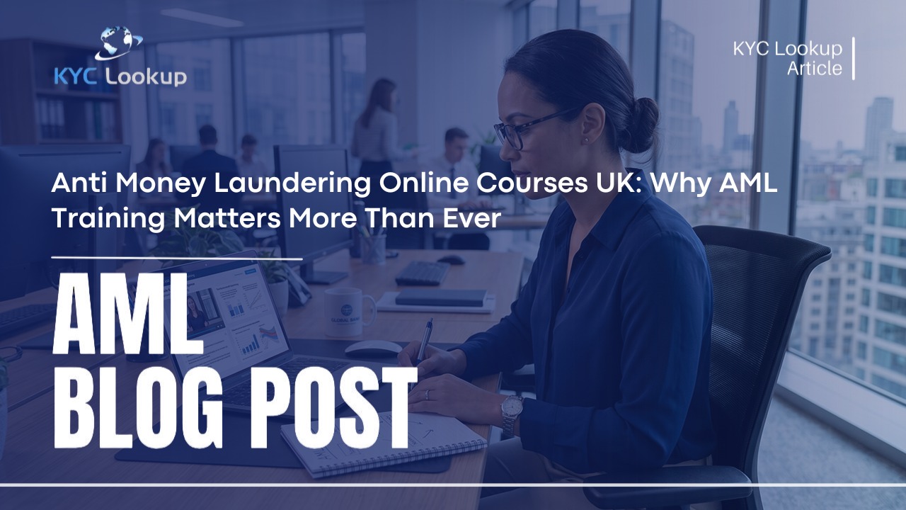Anti Money Laundering Online Courses UK