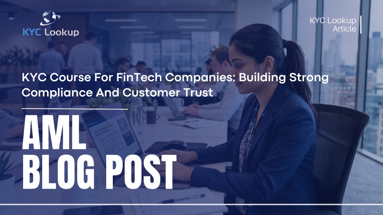 KYC Course For FinTech Companies