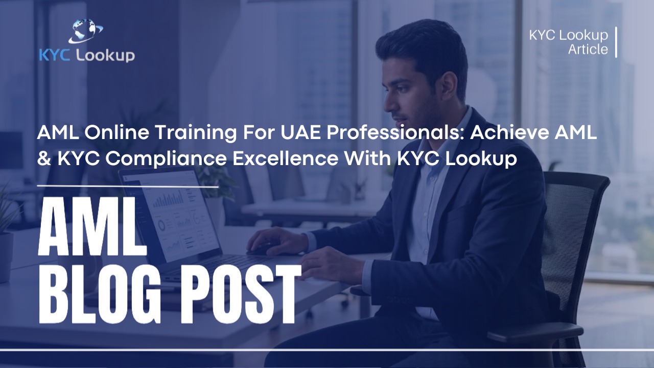 AML Online Training For UAE Professionals