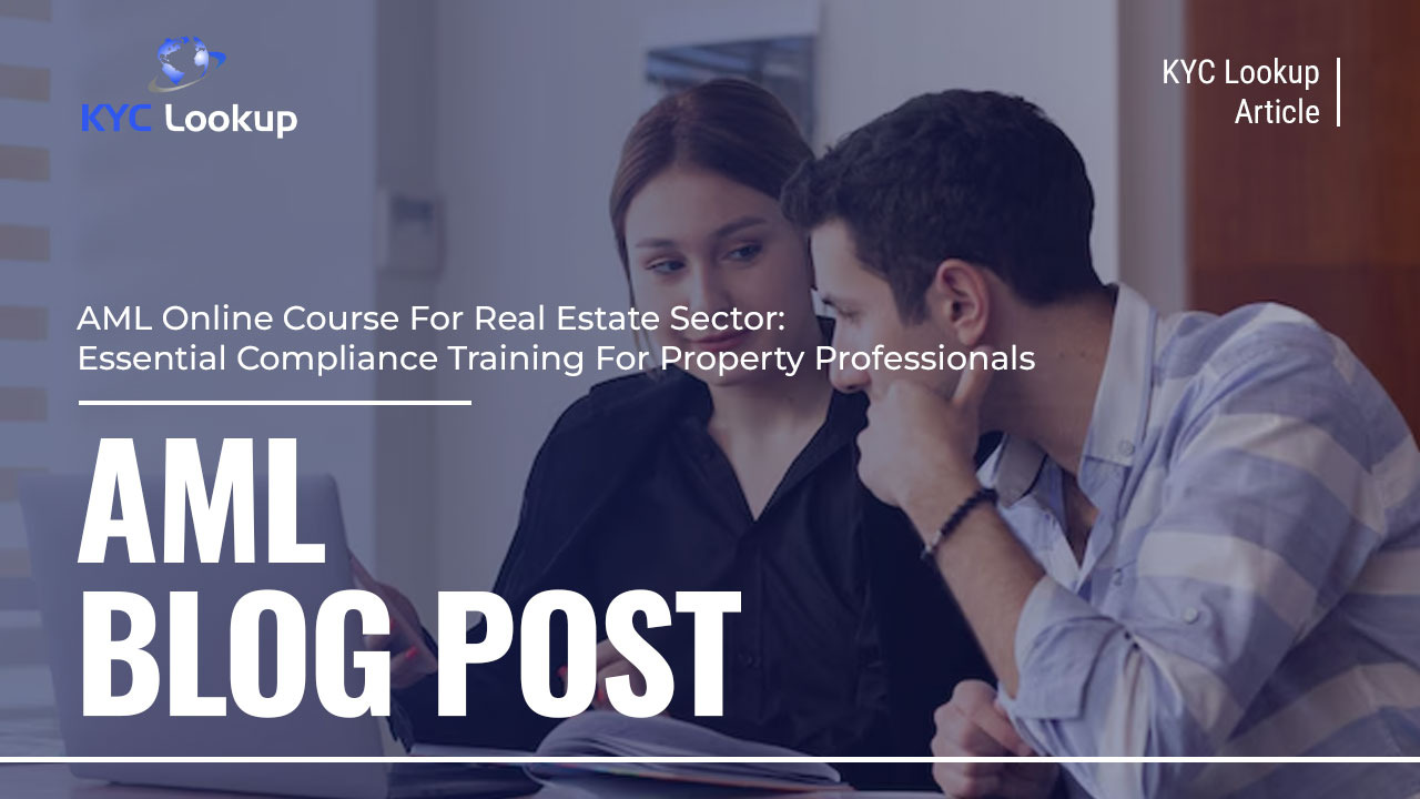 AML Online Course For Real Estate Sector