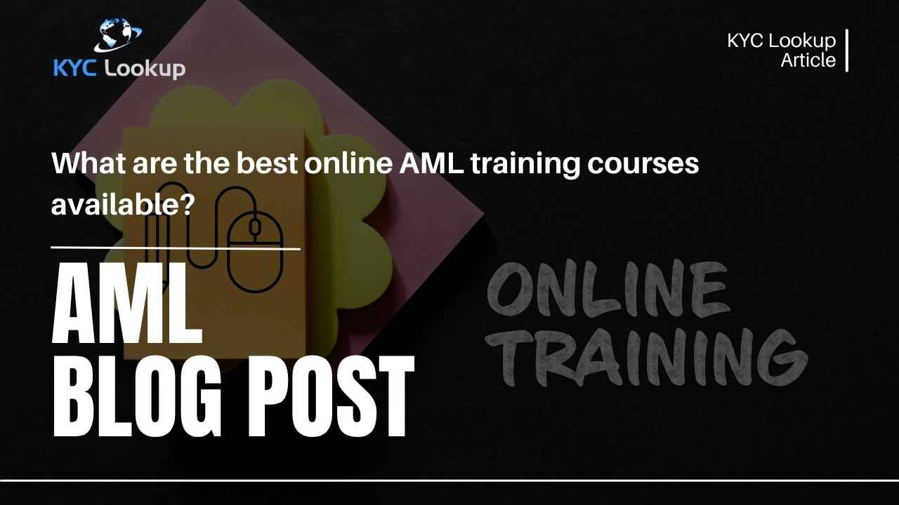 What are the best online AML training courses available