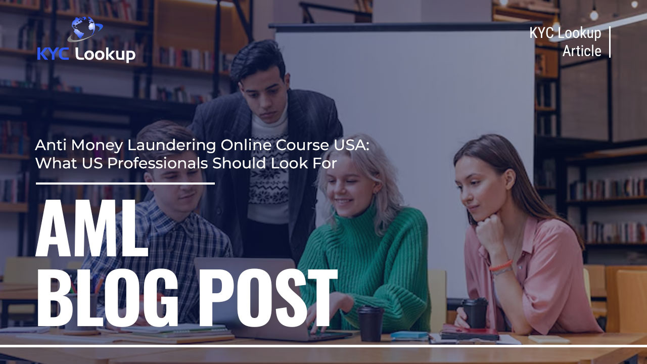 Anti Money Laundering Online Course USA